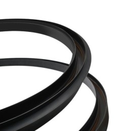 Designer Touch Decorative Recessed Track Lighting Rails Round Magnetic Aluminum Track Strips