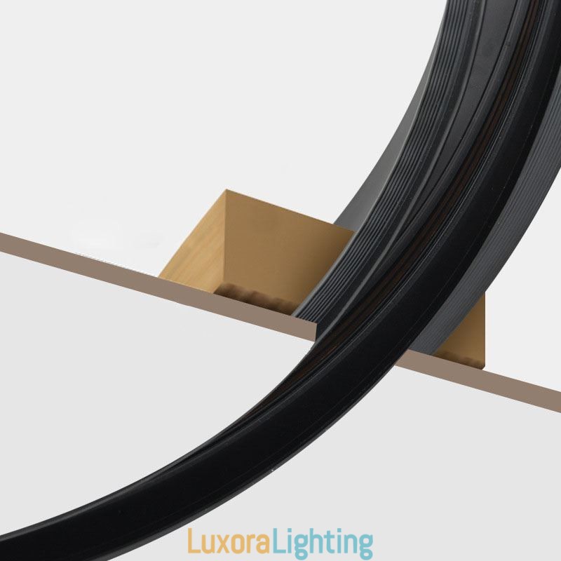 Designer Touch Decorative Recessed Track Lighting Rails Round Magnetic Aluminum Track Strips