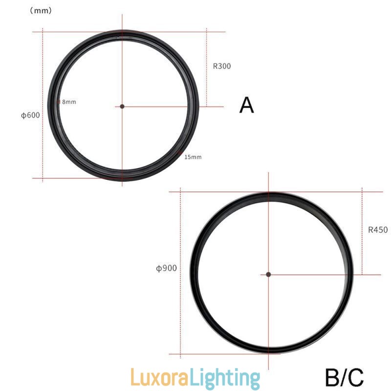 Designer Touch Decorative Recessed Track Lighting Rails Round Magnetic Aluminum Track Strips