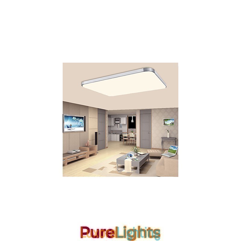 Designer Touch Decorative Flush Mounte Light Modern Aluminum Sitting Lamp Rectangle Iphone 5 Shape with Light Ajustable