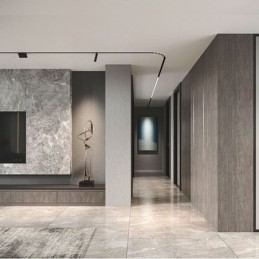 Designer Touch Decorative Recessed Track Lighting Rails Round Magnetic Aluminum Track Strips