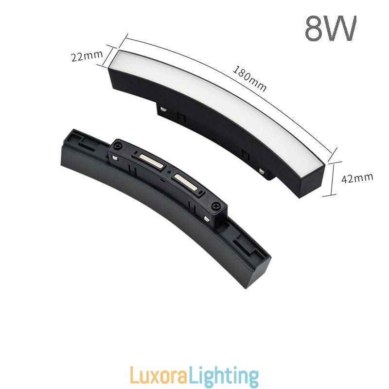 Designer Touch Decorative Track Linear Light Magnetic Recessed Spotlight Floodlight