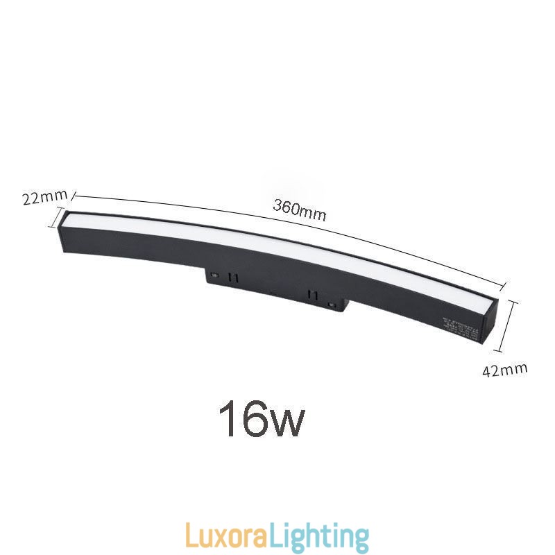 Designer Touch Decorative Track Linear Light Magnetic Recessed Spotlight Floodlight