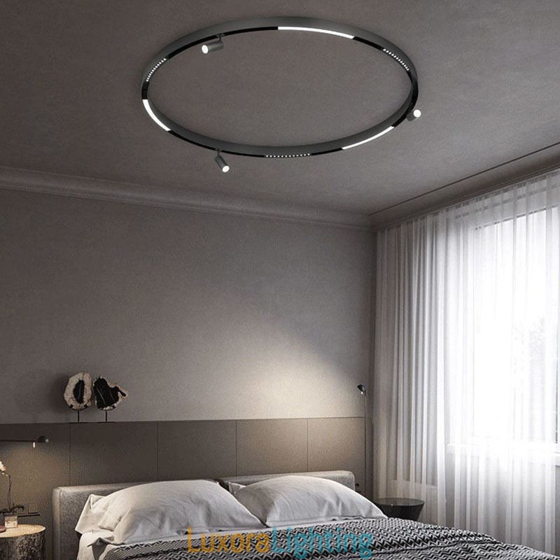 Designer Touch Decorative Track Linear Light Magnetic Recessed Spotlight Floodlight