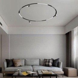 Designer Touch Decorative Track Linear Light Magnetic Recessed Spotlight Floodlight