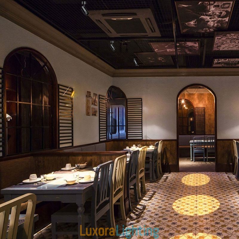 Designer Touch Decorative Spot Light Stage KTV Ceiling Spotlight 4 Levels Of Aperture Adjustment