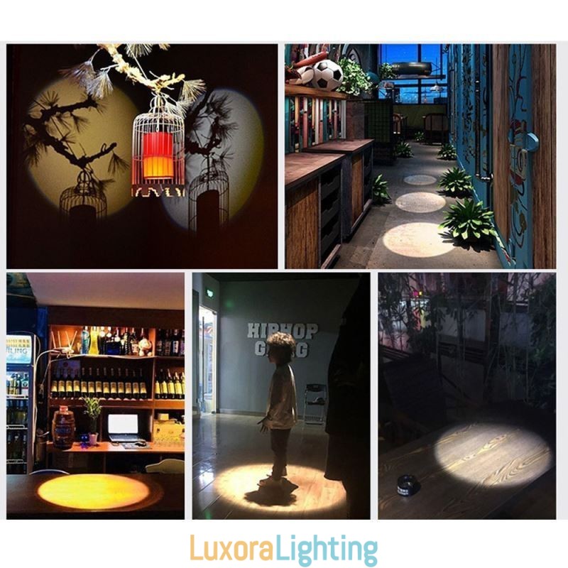 Designer Touch Decorative Spot Light Stage KTV Ceiling Spotlight 4 Levels Of Aperture Adjustment