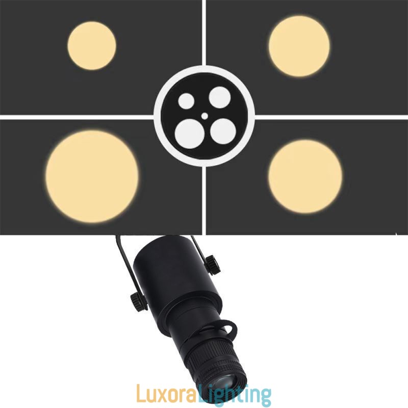 Designer Touch Decorative Spot Light Stage KTV Ceiling Spotlight 4 Levels Of Aperture Adjustment