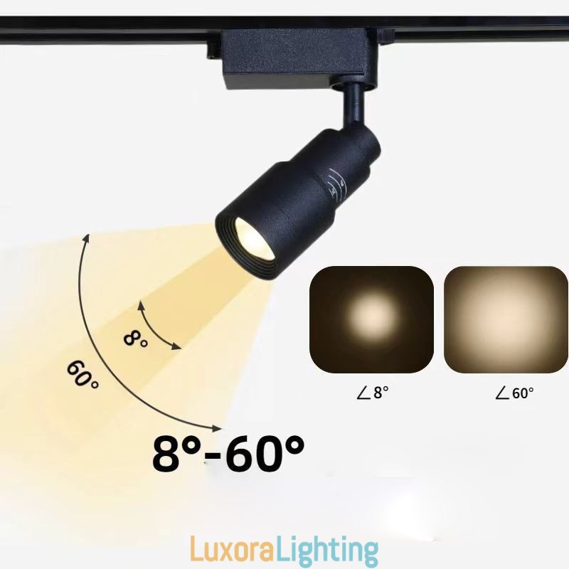 Designer Touch Decorative Track Spotlight Free Focusing Accent Lighting
