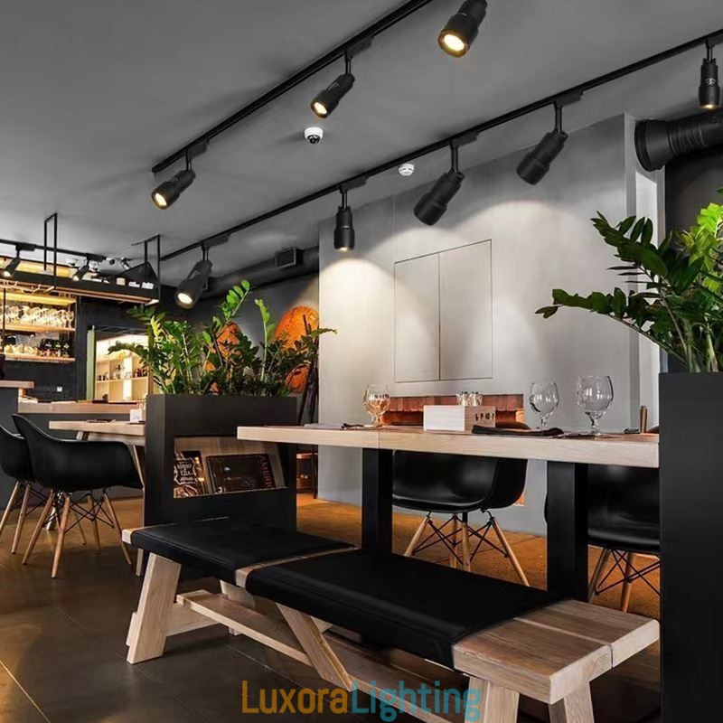 Designer Touch Decorative Track Spotlight Free Focusing Accent Lighting