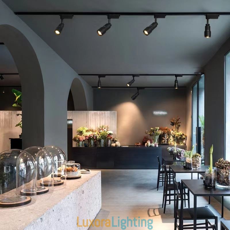 Designer Touch Decorative Track Spotlight Free Focusing Accent Lighting