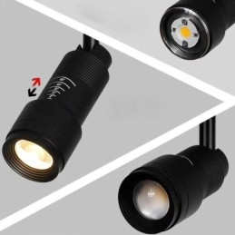 Designer Touch Decorative Track Spotlight Free Focusing Accent Lighting