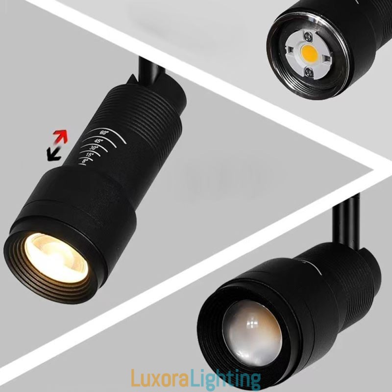 Designer Touch Decorative Track Spotlight Free Focusing Accent Lighting