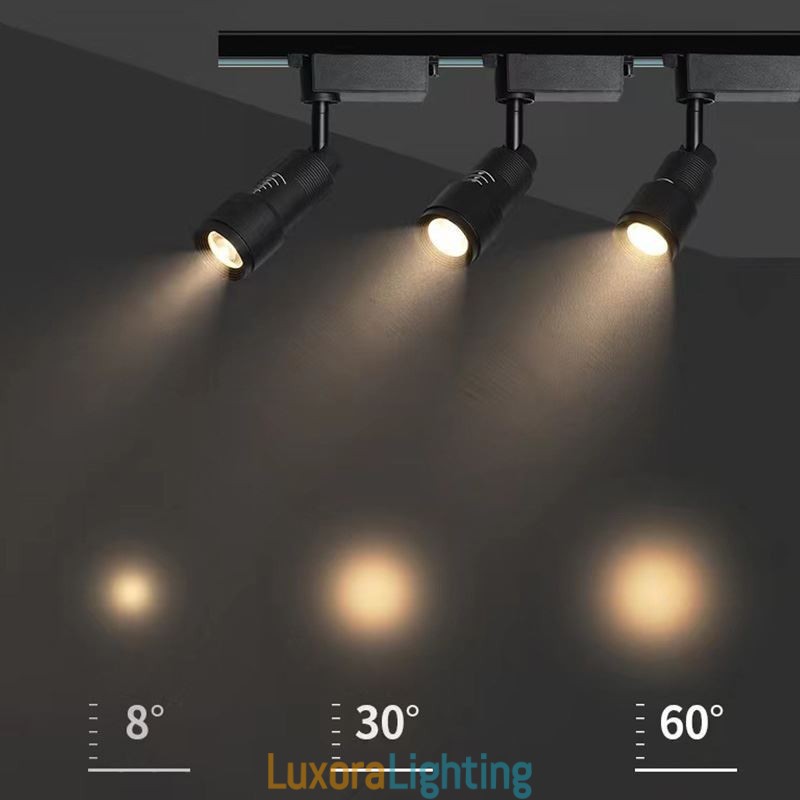 Designer Touch Decorative Track Spotlight Free Focusing Accent Lighting