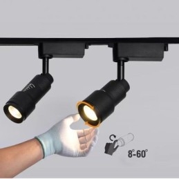 Designer Touch Decorative Track Spotlight Free Focusing Accent Lighting