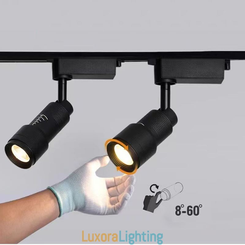 Designer Touch Decorative Track Spotlight Free Focusing Accent Lighting