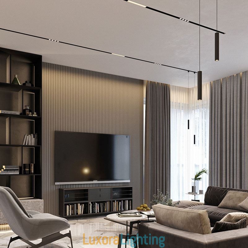 Designer Touch Decorative Track Pendant Light Magnetic Recessed Pendant Light Spotlight 36V