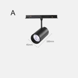 Designer Touch Decorative Magnetic Track Spotlight Recessed Spotlight Spotlight