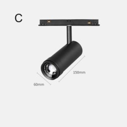 Designer Touch Decorative Magnetic Track Spotlight Recessed Spotlight Spotlight