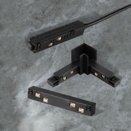 Designer Touch Decorative Magnetic Track Lighting Accessories Recessed Track Rail Corner Connection