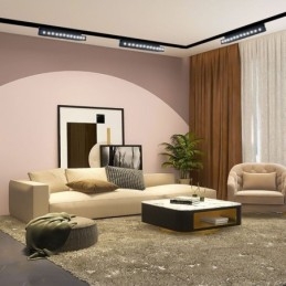 Designer Touch Decorative Recessed Track Grille Spotlight Track Strip Spotlight Magnetic Fold Grille Spotlight 36V