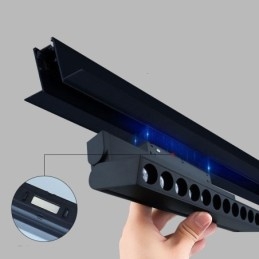 Designer Touch Decorative Recessed Track Grille Spotlight Track Strip Spotlight Magnetic Fold Grille Spotlight 36V