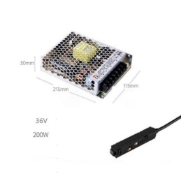 Designer Touch Decorative Track Light Driver 200W 36V Driver Power Supply With A Magnetic Track Power Connector