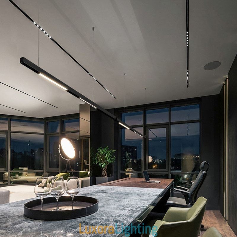 Designer Touch Decorative Recessed Track Lighting Rails Magnetic Aluminum Track Surface Profile Ultra Thin Track Light Strip 100cm