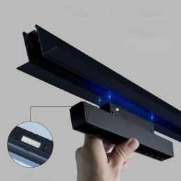 Designer Touch Decorative Recessed Track Grille Spotlight Strip Spotlight Magnetic Track Grille Spotlight 36V