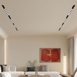 Designer Touch Decorative Recessed Track Grille Spotlight Strip Spotlight Magnetic Track Grille Spotlight 36V