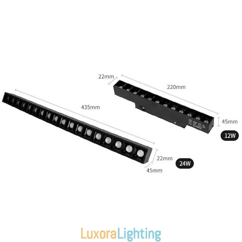 Designer Touch Decorative Recessed Track Grille Spotlight Strip Spotlight Magnetic Track Grille Spotlight 36V