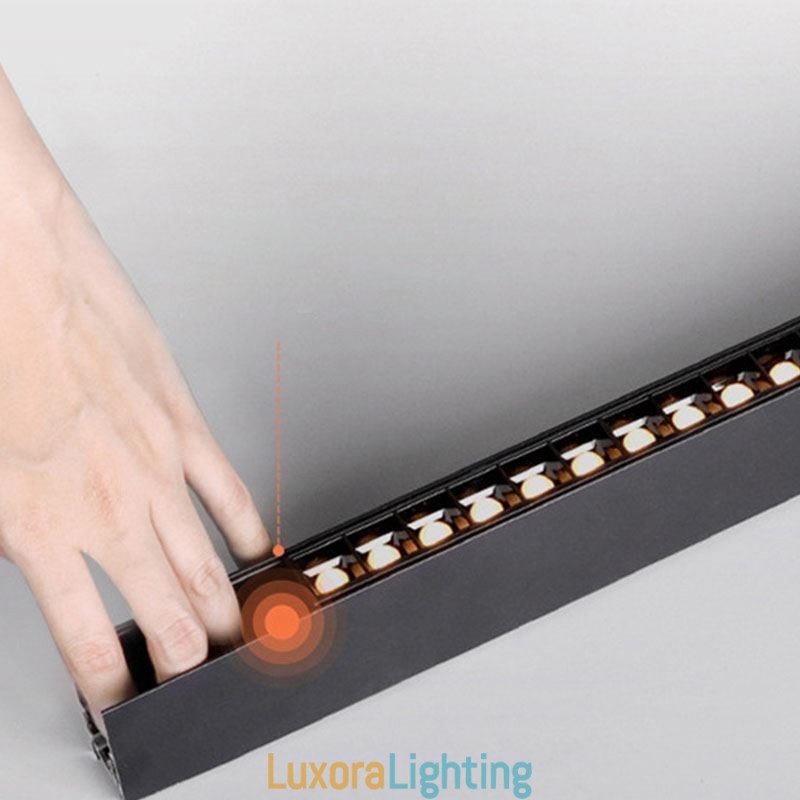 Designer Touch Decorative Recessed Track Grille Spotlight Strip Spotlight Magnetic Track Grille Spotlight 36V