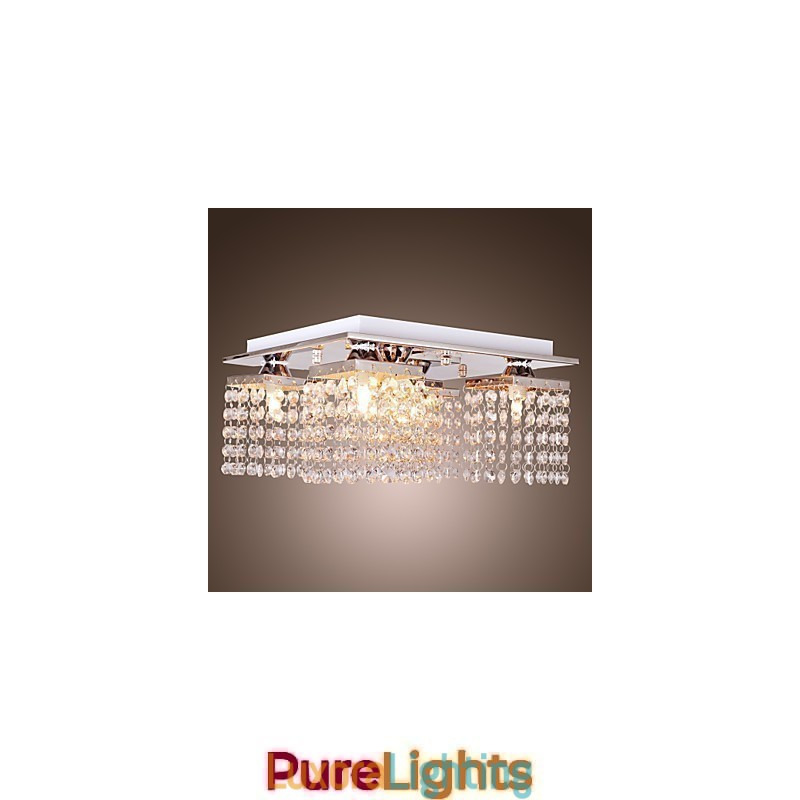 Designer Touch Decorative Ceiling Light Crystal Modern 5 Lights