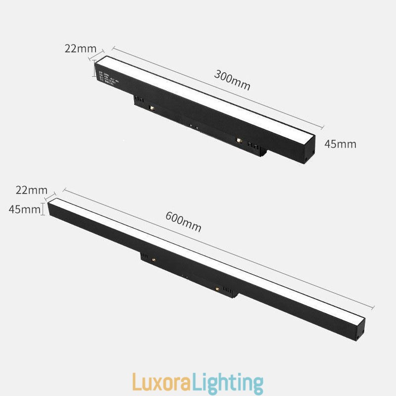 Designer Touch Decorative Track Linear Light Magnetic Recessed Spotlight Floodlight 36V