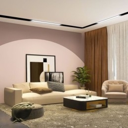 Designer Touch Decorative Track Linear Light Magnetic Recessed Spotlight Floodlight 36V