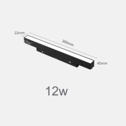 Designer Touch Decorative Track Linear Light Magnetic Recessed Spotlight Floodlight 36V