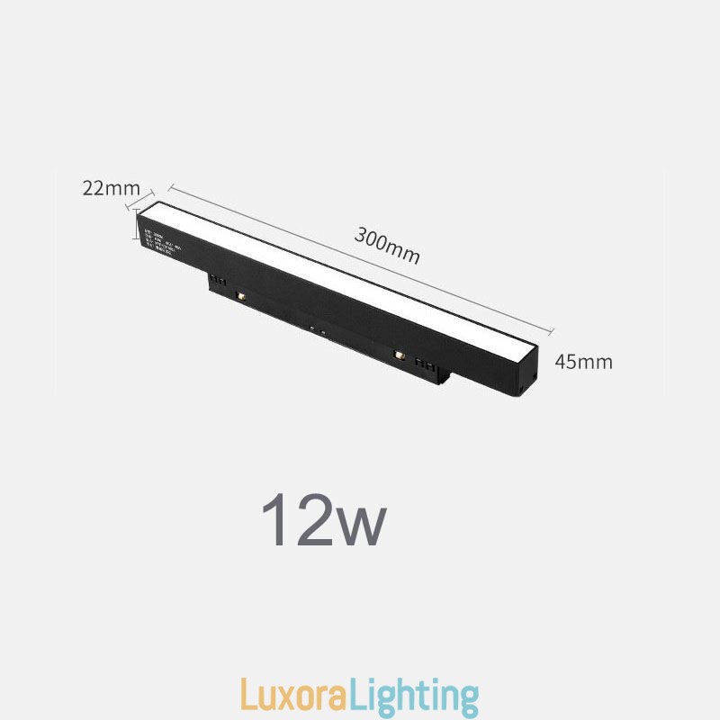 Designer Touch Decorative Track Linear Light Magnetic Recessed Spotlight Floodlight 36V