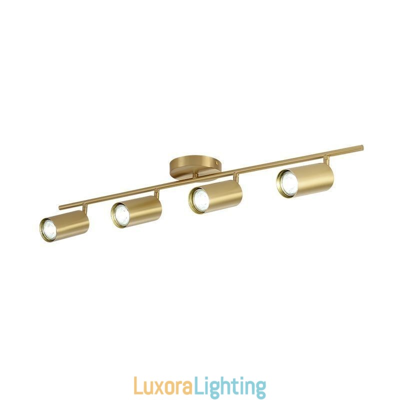 Designer Touch Decorative Nordic Brass Flush Mount Ceiling Light