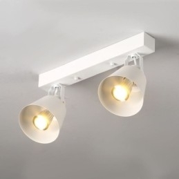 Designer Touch Decorative Rustic Vintage Spotlight Industrial Iron Track Lighting