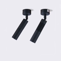 Designer Touch Decorative Rotatable COB Spotlight Black Ceiling Spotlight(Single Light)