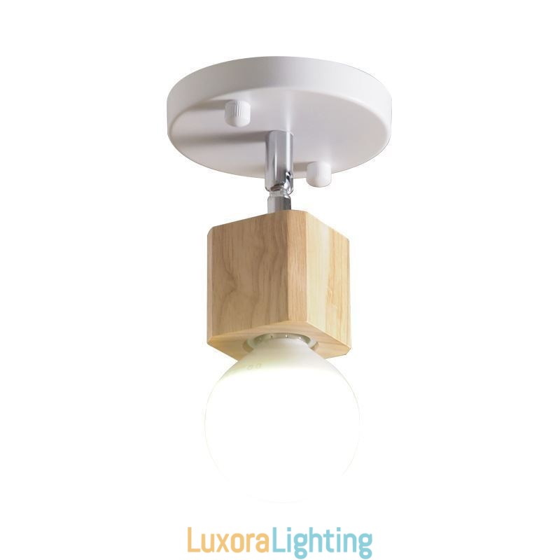 Designer Touch Decorative Simple Mini Spotlight Modern White Ceiling Light(Single Light)