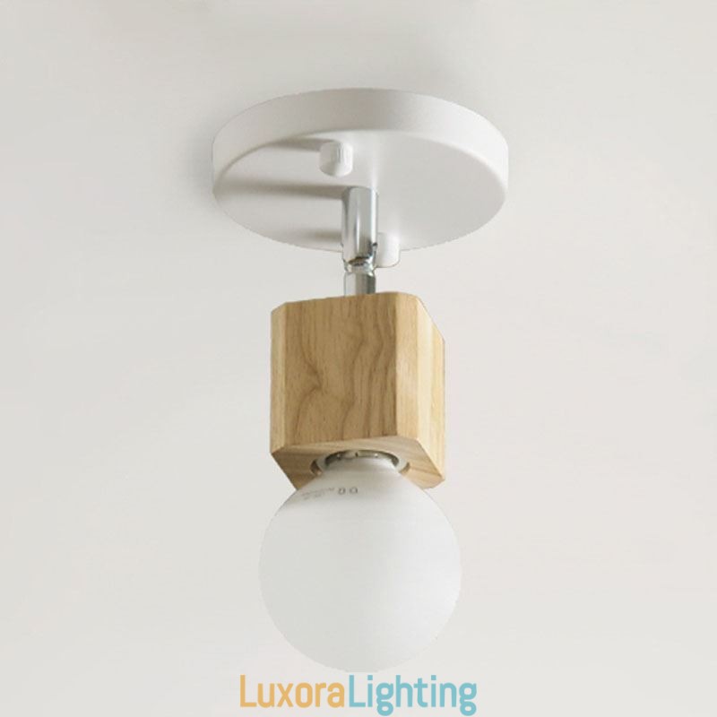 Designer Touch Decorative Simple Mini Spotlight Modern White Ceiling Light(Single Light)