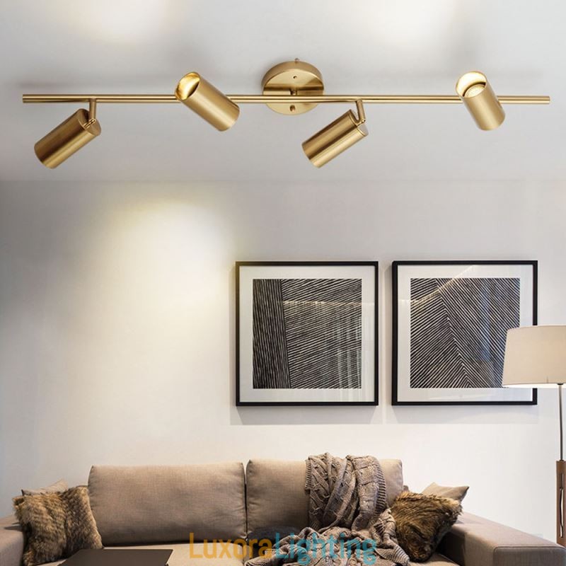 Designer Touch Decorative Modern Simple Spotlight Aluminum Ceiling Track Light