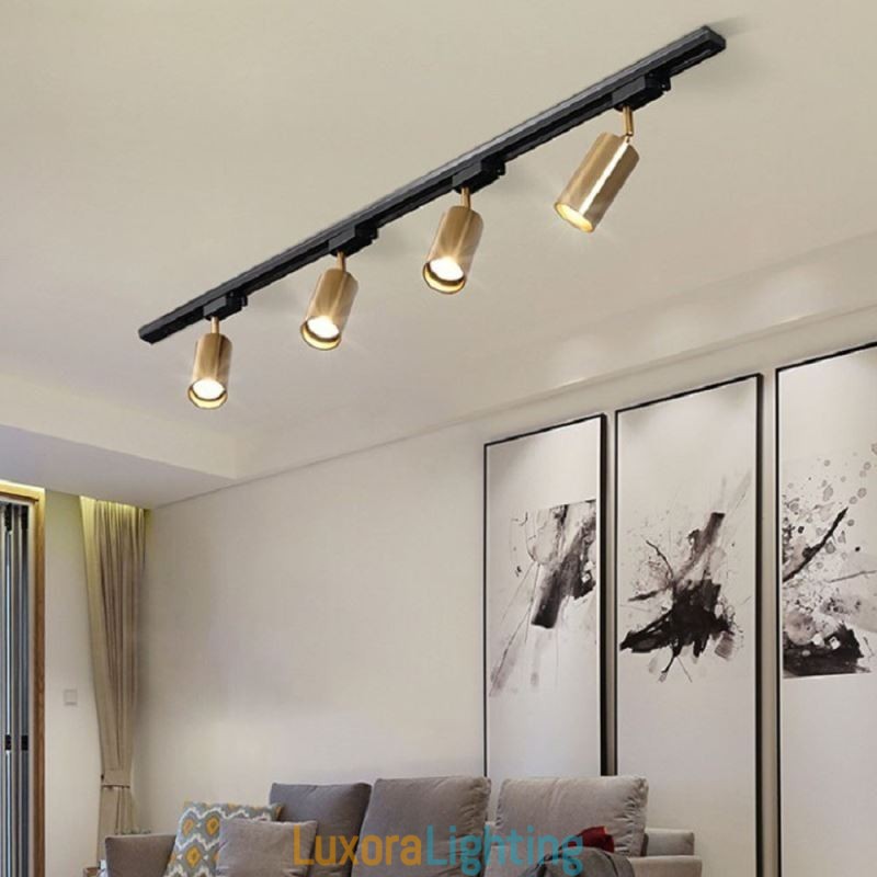 Designer Touch Decorative Modern Simple Spotlight Aluminum Ceiling Track Light