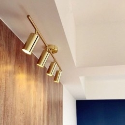 Designer Touch Decorative Modern Simple Spotlight Aluminum Ceiling Track Light