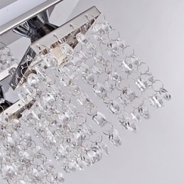 Designer Touch Decorative Ceiling Light Crystal Modern 5 Lights