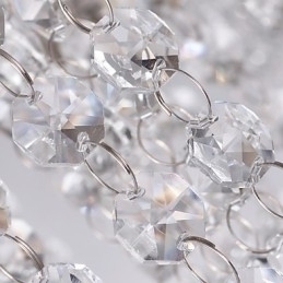 Designer Touch Decorative Ceiling Light Crystal Modern 5 Lights