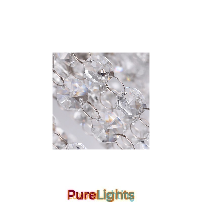 Designer Touch Decorative Ceiling Light Crystal Modern 5 Lights