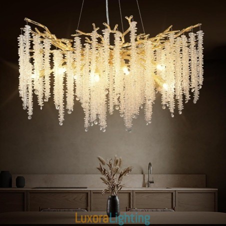 Designer Touch Decorative Modern Exquisite Crystal Chandelier Light