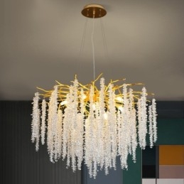 Designer Touch Decorative Modern Exquisite Crystal Chandelier Light